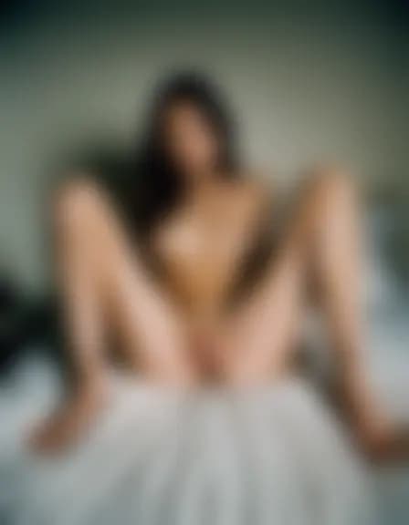 Avery masturbates in a messy, moonlit bedroom.